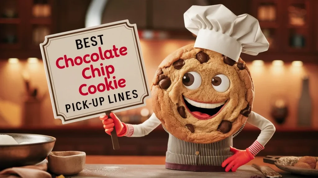 Best Chocolate Chip Cookie Pick-Up Lines