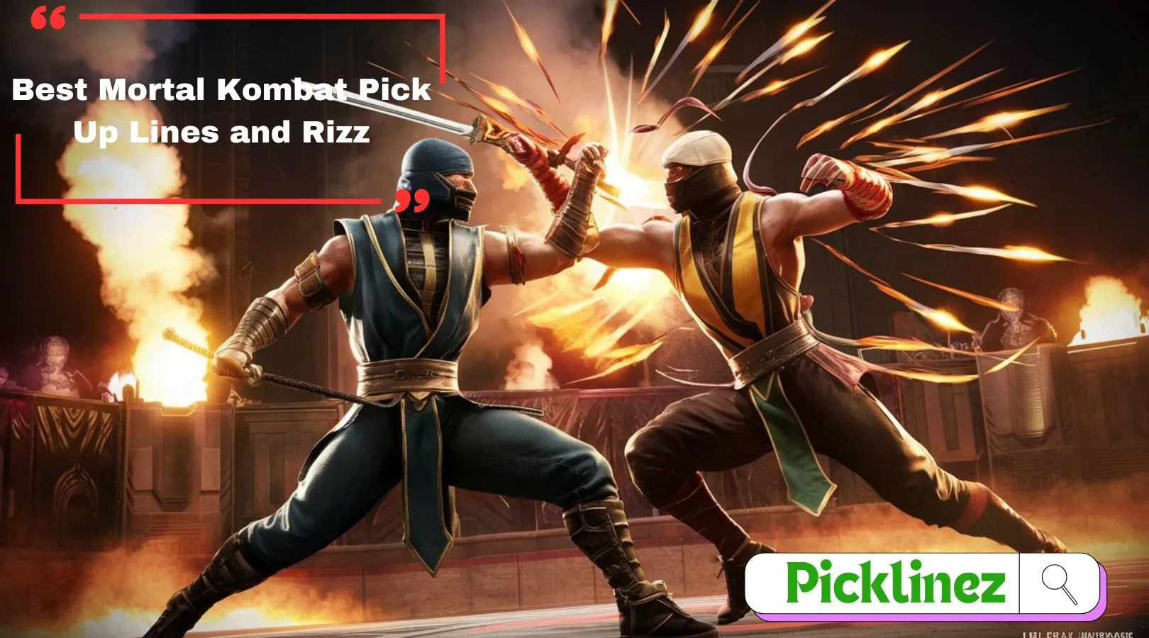 Best Mortal Kombat Pick Up Lines and Rizz