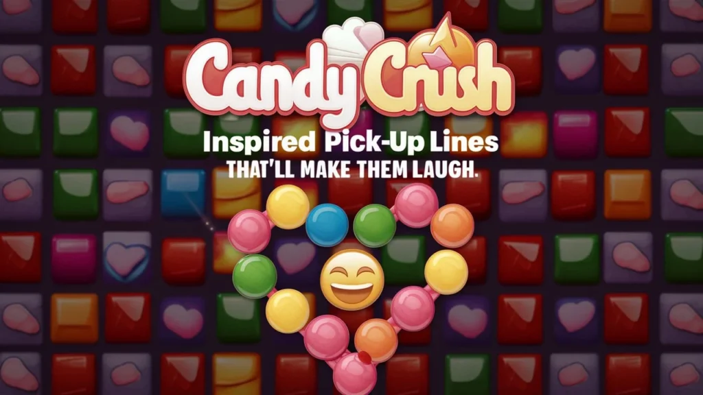 Candy Crush-Inspired Pick-Up Lines