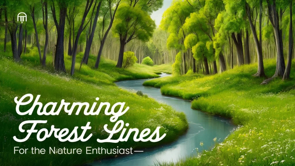 Charming Forest Lines for the Nature Enthusiast