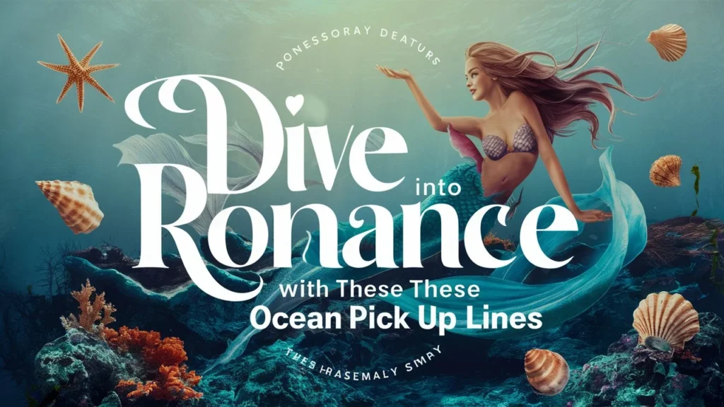 Dive into Romance with These Ocean Pick Up Lines