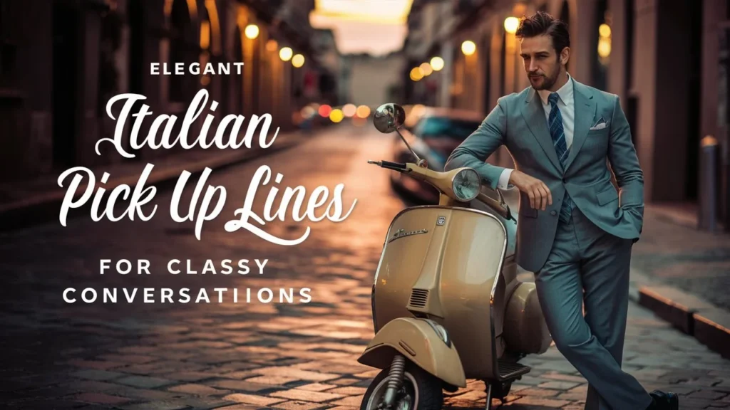 Elegant Italian Pick Up Lines for Classy Conversations