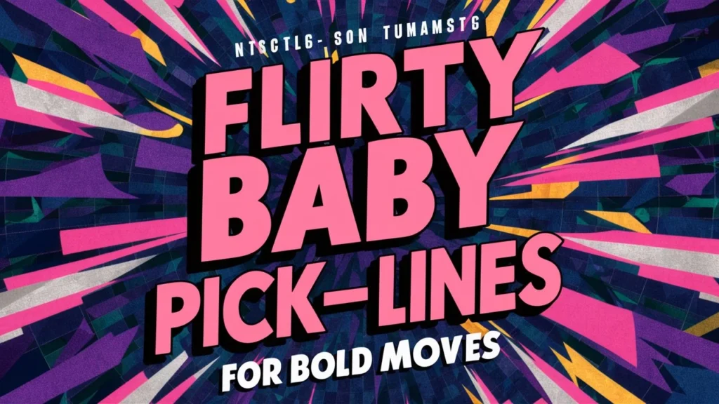 Flirty Baby Pick-Up Lines for Bold Moves