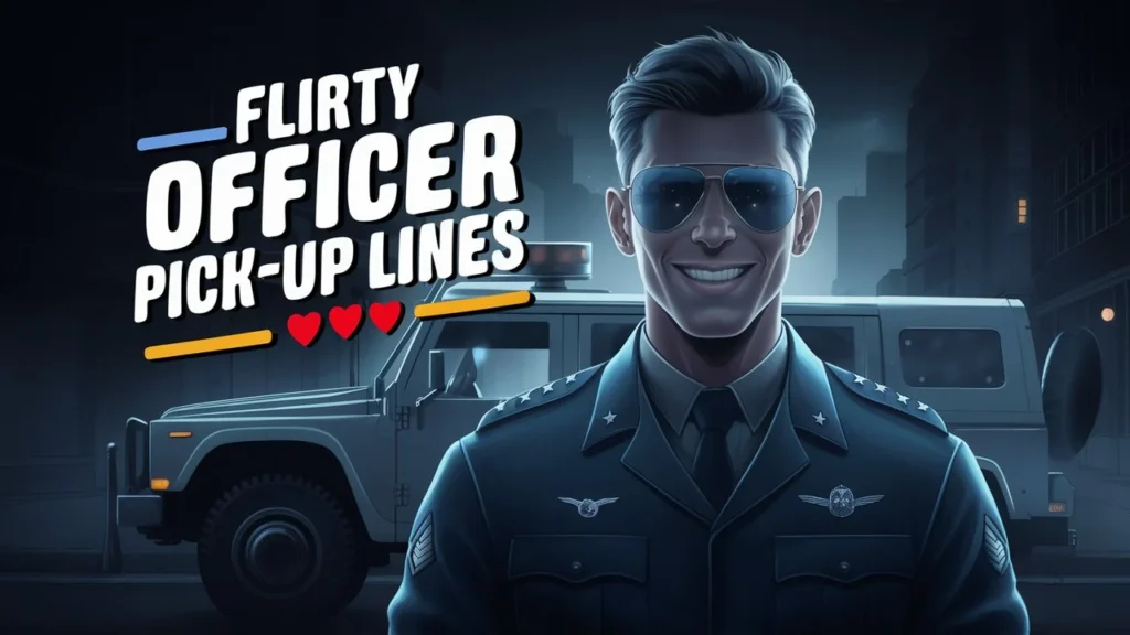 Flirty Officer Pick-Up Lines