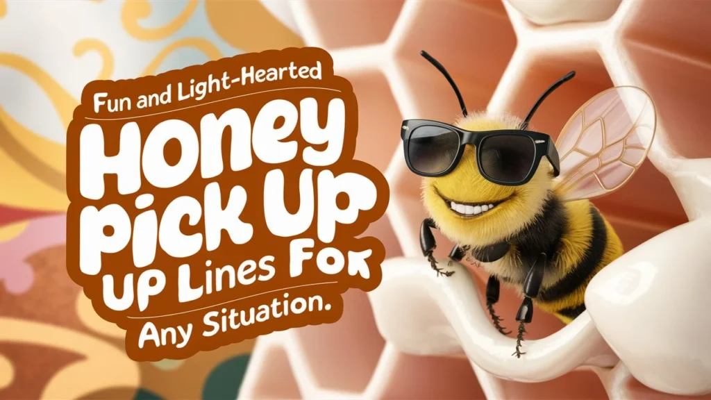 Fun and Light-Hearted Honey Pick Up Lines for Any Situation