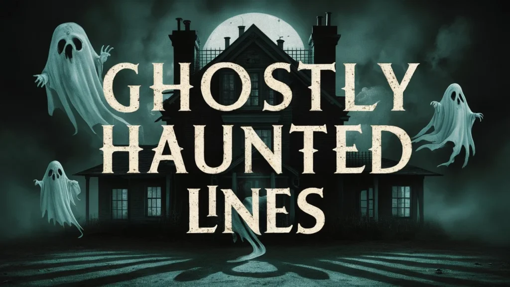 Ghostly Haunted Lines