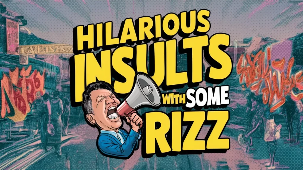 Hilarious Insults with Some Rizz