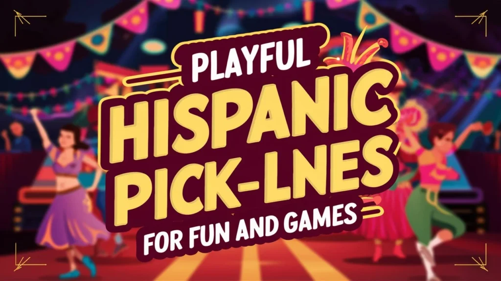 Playful Hispanic Pick-Up Lines for Fun and Games