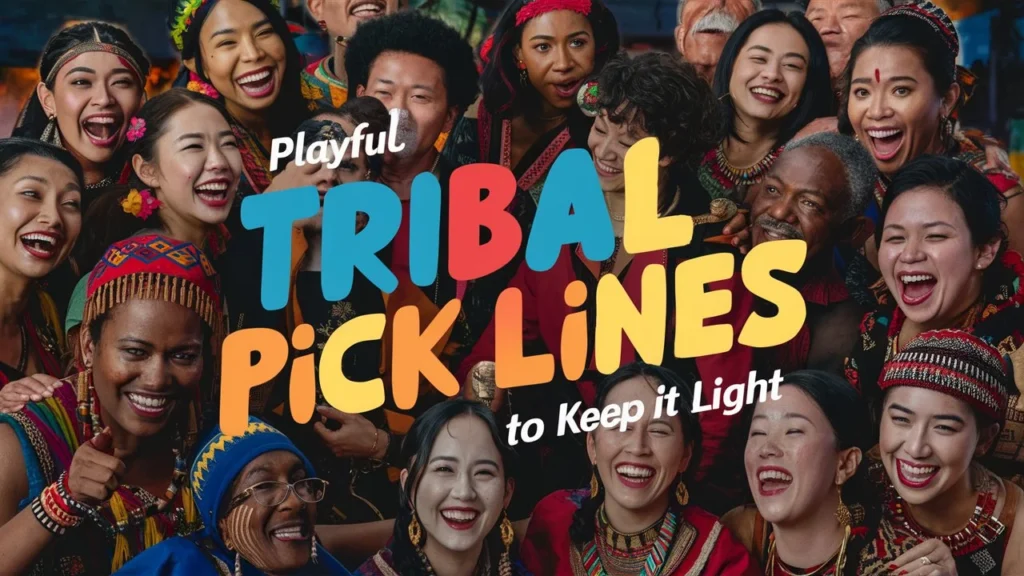 Playful Tribal Pick Up Lines to Keep It Light