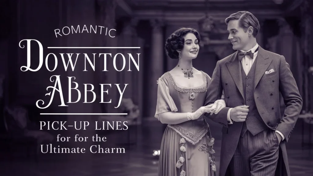 Romantic Downton Abbey Pick-Up Lines