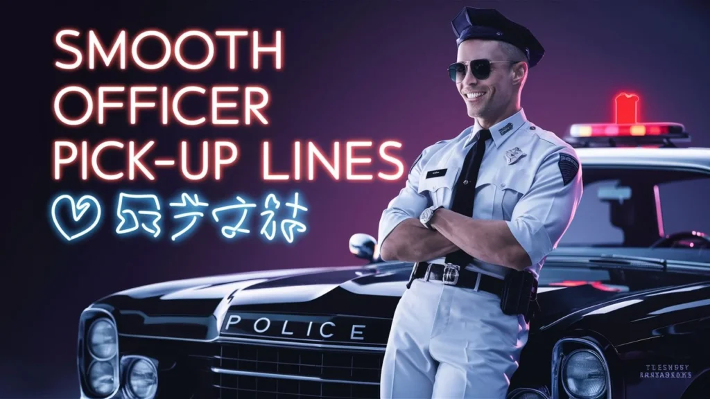 Smooth Officer Pick-Up Lines