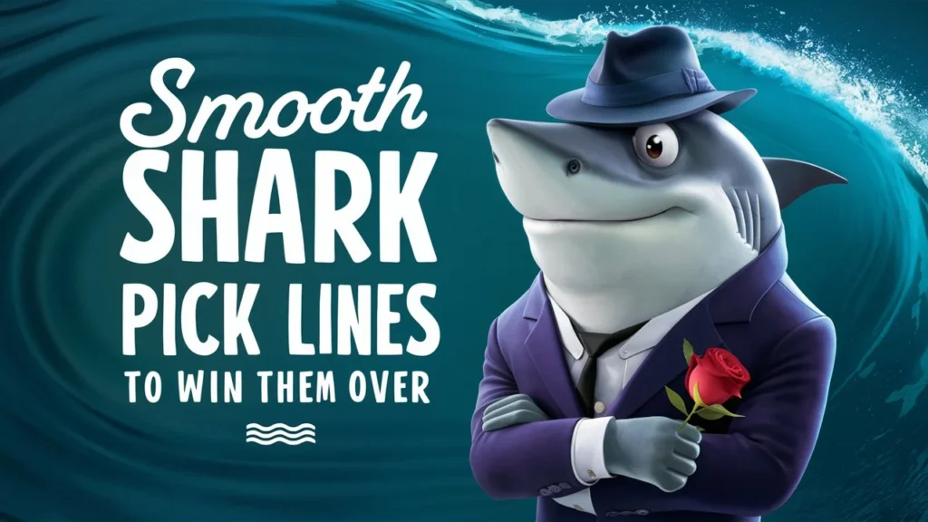 Smooth Shark Pick Up Lines to Win Them Over