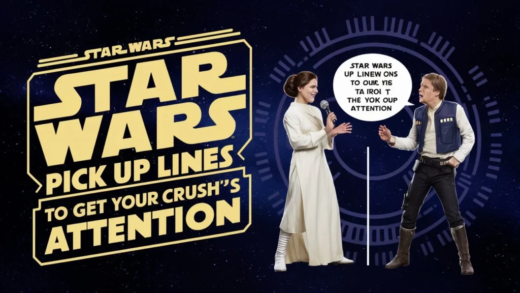 Star Wars Pick Up Lines To Get Your Crush’s Attention