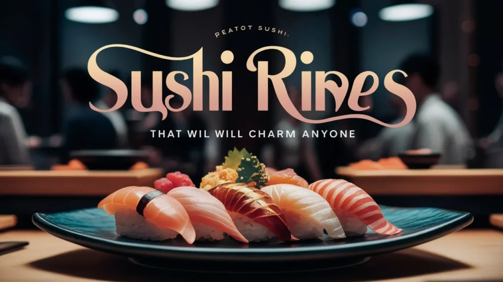 Sushi Rizz Lines That Will Charm Anyone