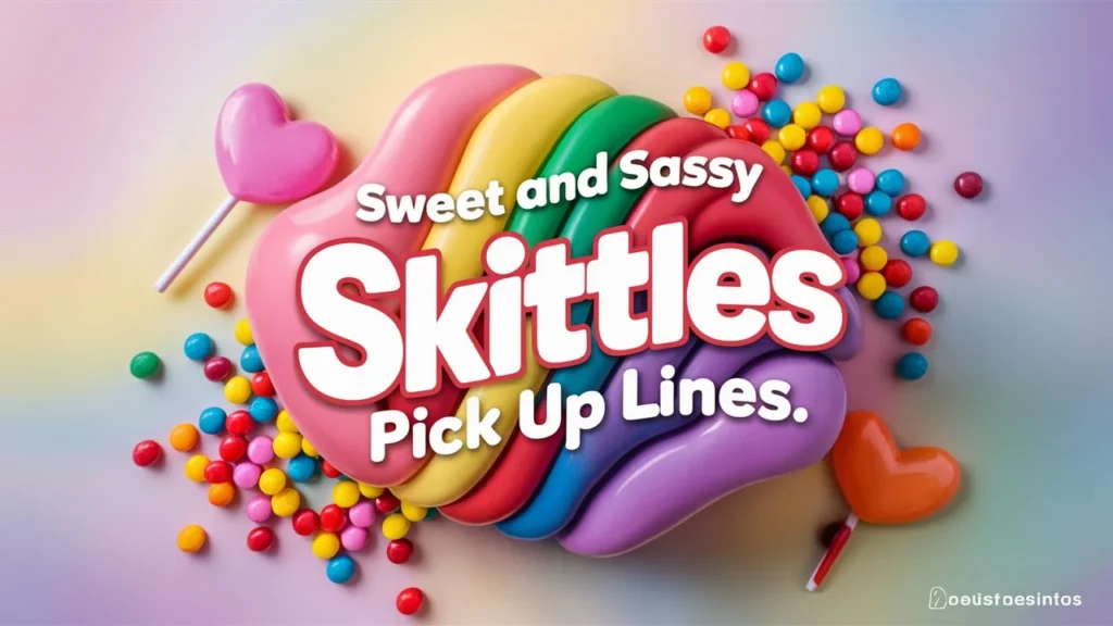 Sweet and Sassy Skittles Pick Up Lines