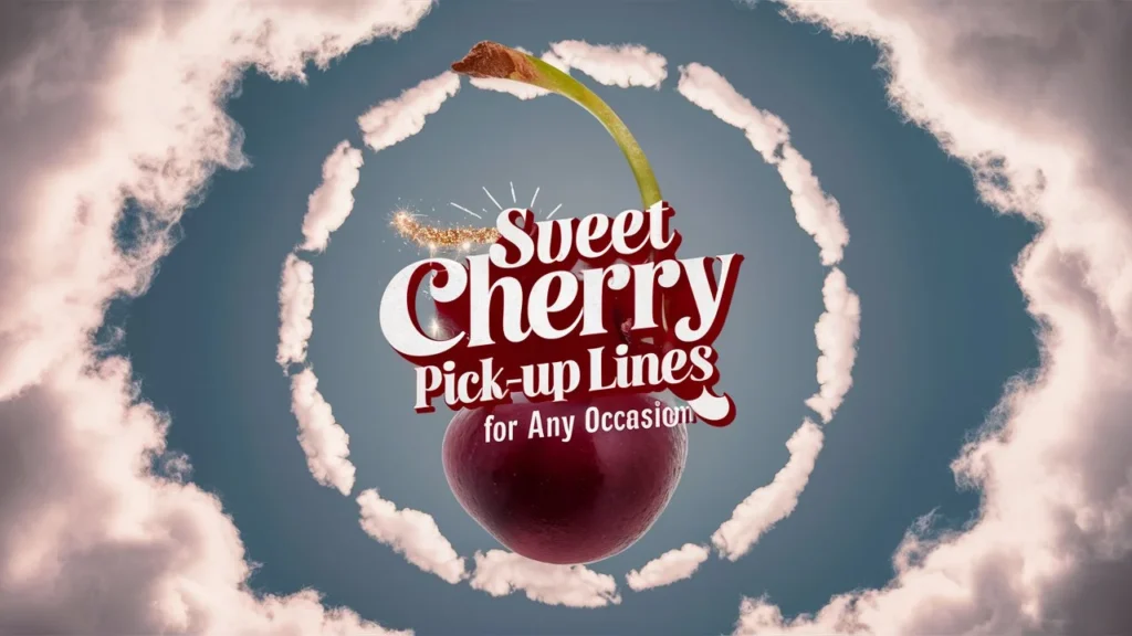 Sweet Cherry Pick-Up Lines For Any Occasion