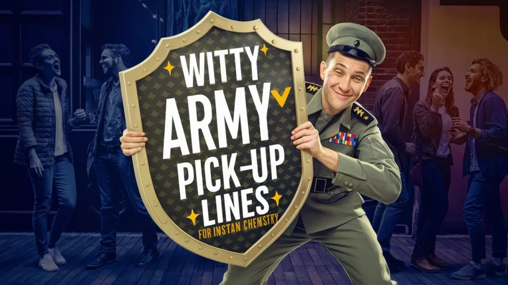 Witty Army Pick-Up Lines for Instant Chemistry