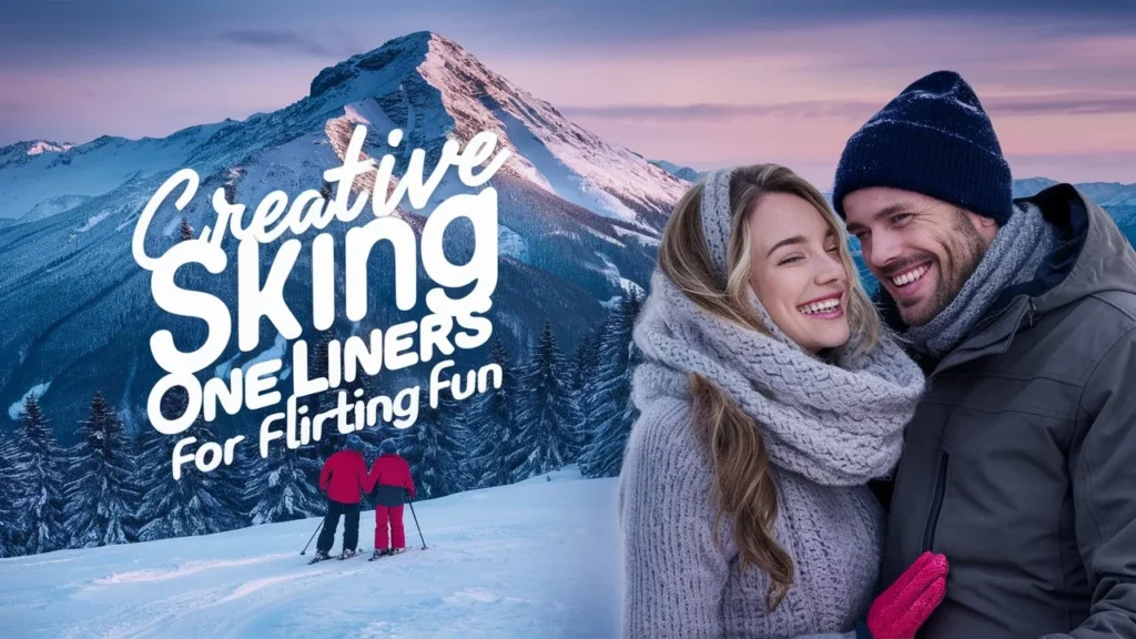 Creative Skiing One-Liners for Flirting Fun