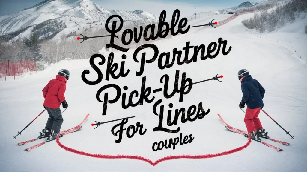 Lovable Ski Partner Pick-Up Lines for Couples