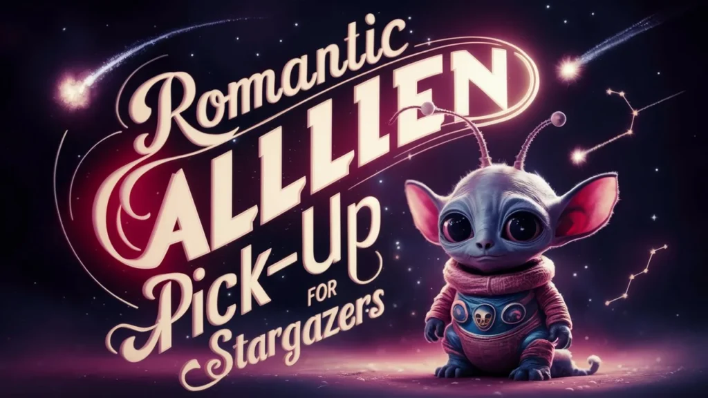 Romantic Alien Pick-Up Lines for Stargazers