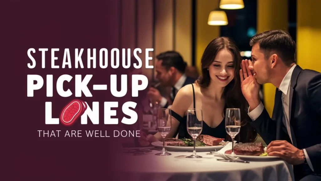 Steakhouse Pick-Up Lines That Are Well Done