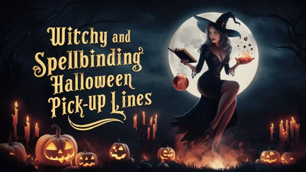 Witchy and Spellbinding Halloween Pick-Up Lines